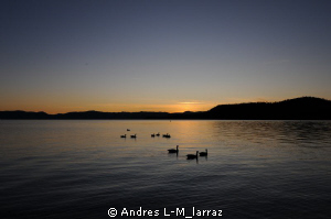 Sunset, Lake Tahoe by Andres L-M_larraz 